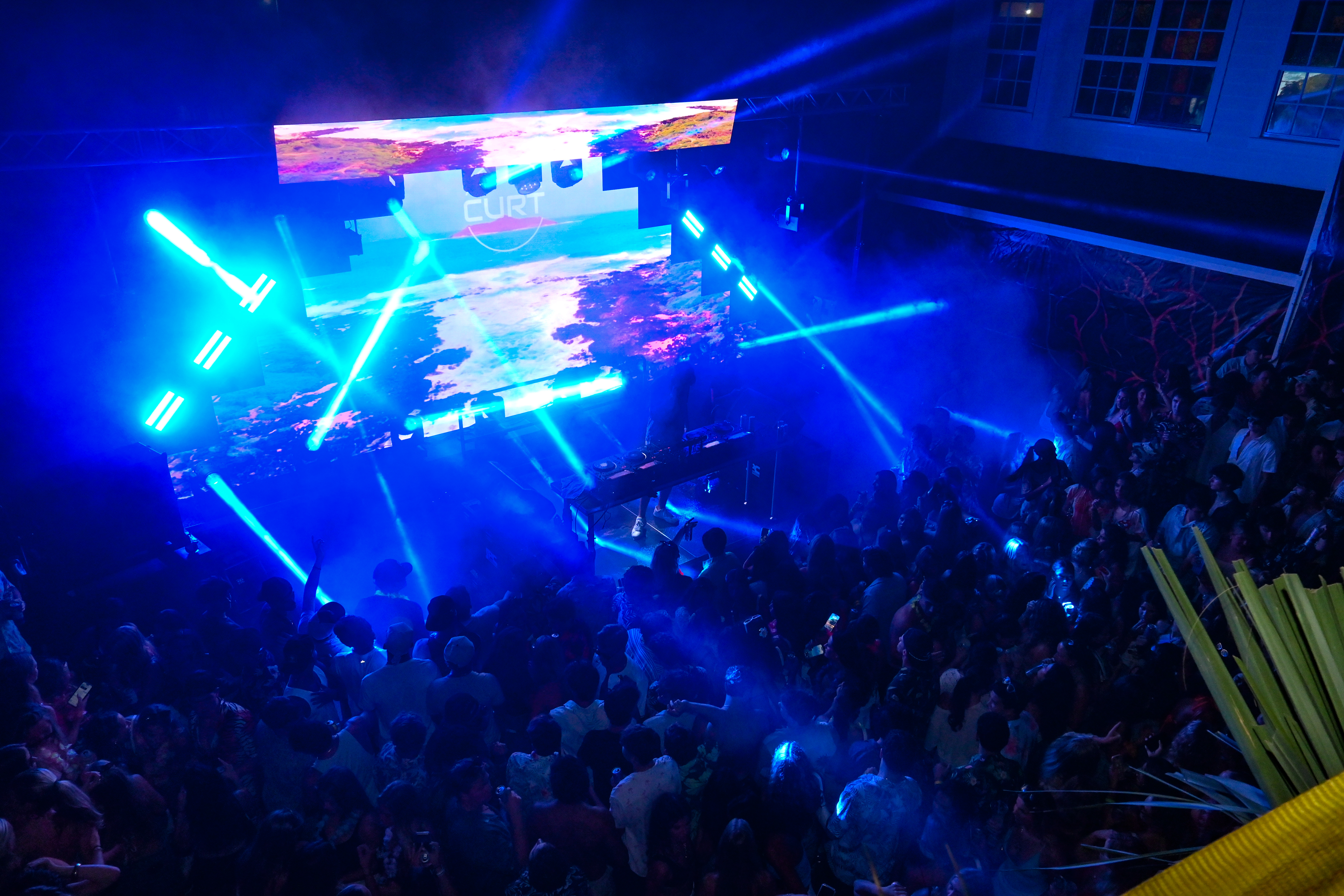Aerial view of ATO event